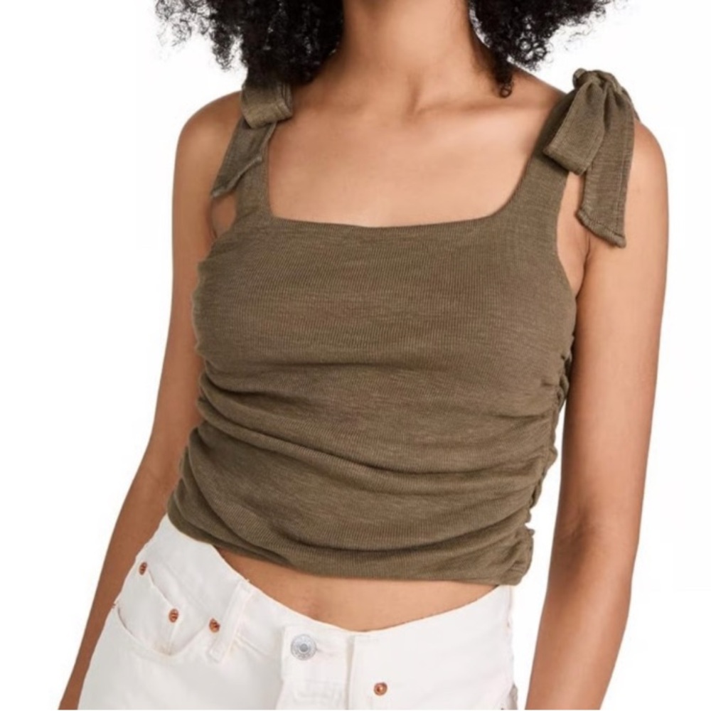 Free People Boulevard Ruched Cropped XS